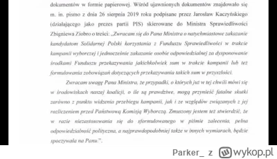 Parker_ - Wyobrażacie sobie, że nawet Kaczyński prosił Ziobrę, że te wszystkie Mateck...