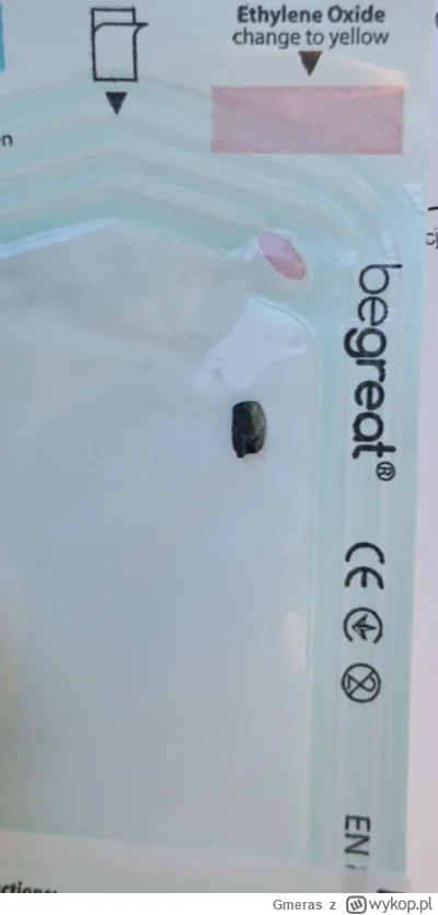 Gmeras - Dziś miałem wyciągany kawałek metalu z ręki, ręka puchnie boli jak cholerna ...