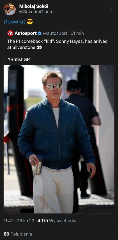 tryta - amerykanie kochają takie historie
#f1