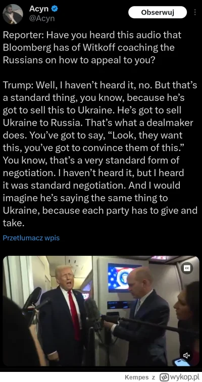 Kempes - #ukraina #rosja #wojna 

Ciekawe czy za 5 albo 10 lat nie sprzeda Polski. A ...