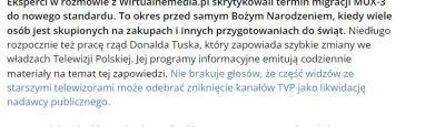 bezpravkano207 - #tvpis Emeryci mają pomyśleć że Herr Tusk im TVP zlikwidował i wyjść...