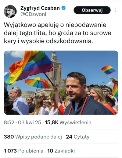 splinter96 - to już niezła desperacja, pisowcom tak bardzo brak jakichś konkretnych k...