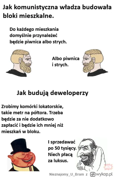 NieznajomyUBram - Gierek jak osiedle zbudował to jest lux. 
Najgorzej jak spółdzielni...