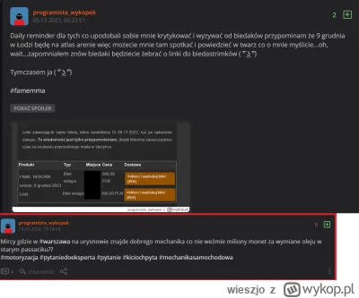 w.....o - Ej @programista_wykopek robisz z siebie zarobasa a jeździsz starym pasatem ...