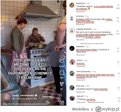 WielkiNos - Zobaczcie komentarze pod filmem kobiety, która chwali się urodzeniem dzie...