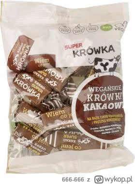 666-666 - @ortopliss: W Rossmanie są wegańskie krówki w różnych smakach