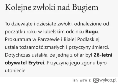 ish_waw - Jak był PiS, to się normalnie szło przez dziurę w płocie, albo na lewą wizę...