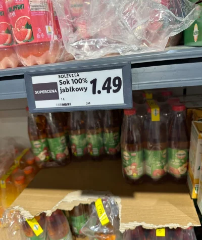 maikeleleq - Tyle za sok to jestem w stanie zapłacić ( ͡° ͜ʖ ͡°) #zakupy #lidl #biedr...