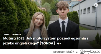 programista3k - Oskarek nie przygotował się do matury, zamiast się kuć angola kuł jul...