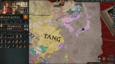 RobieInteres - #ck3 
Udało mi się przejść na Meritocratic govt grając Japonią ( ͡° ͜ʖ...