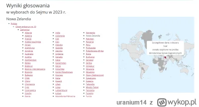 uranium14 - Ciekawostka - przeglądając wyniki wyborów za granicą możecie sprawdzić wy...