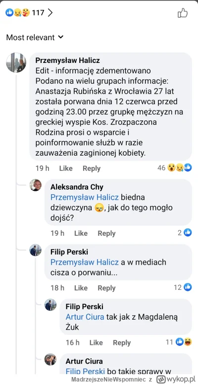 MadrzejszeNieWspomniec - Podobnież ja porwano, później nie porwano.