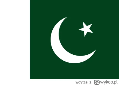 woytas - Mi to logo kojarzy się z flagą Pakistanu