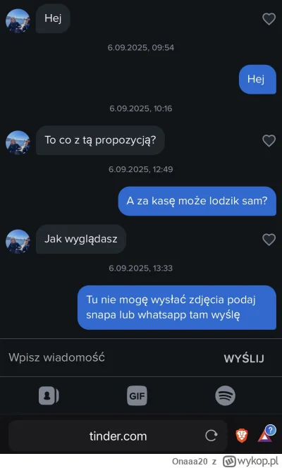 Onaaa20 - @PoczciwyDivkarz58: To tinder …