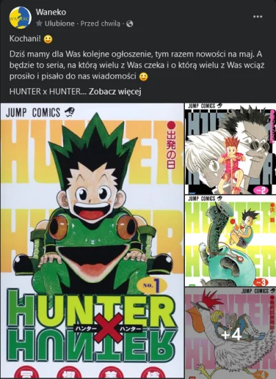 GeneralX - Waneko wyda Hunter x Hunter

#animedyskusja  #manga