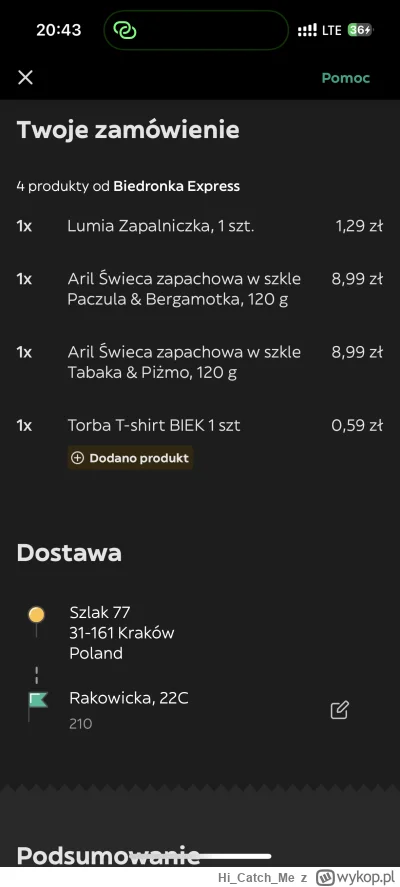 HiCatchMe - K---a a już mu zamówiłem ćwiatło #ajemge1