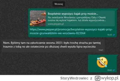 StaryWedrowiec - Wysłałem okazję mojej byłej, długoletniej partnerce.

Z siedem lat t...