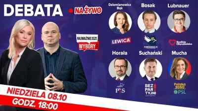 tomasz-kalucki - Ostatnia debata SE.
Fajny skład, powinno być ciekawie. 
#polityka #w...