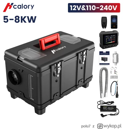 polu7 - Wysyłka z Polski.

[EU-PL] Air Diesel Parking Heater Bluetooth 8KW 12/24V w c...