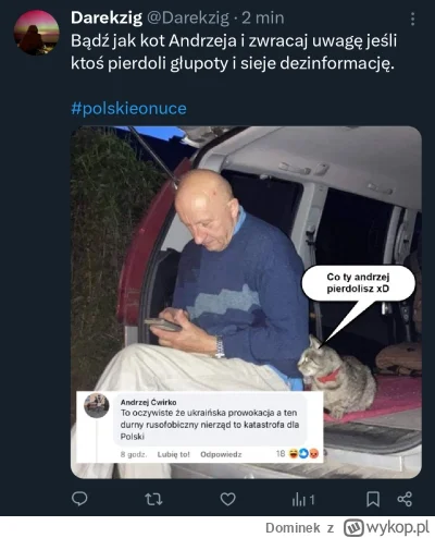 Dominek - Ostatni mój wpis na Twitterze(x) osiągnął zasięgi na poziomie 35k, jednak a...