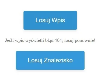 wigr - Maszyna losująca wpisy teraz losuje również znaleziska z całej historii wykopu...