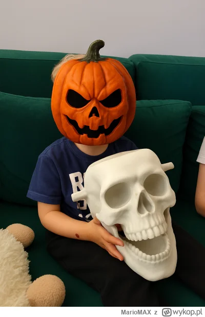 MarioMAX - O kurde trochę mnie poniosło xD Robię młodemu koszyk na słodycze na hallow...