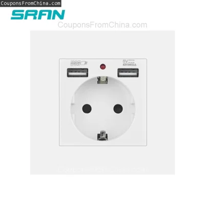 n____S - ❗ SRAN EU Power Socket with USB
〽️ Cena: 4.63 USD (dotąd najniższa w histori...