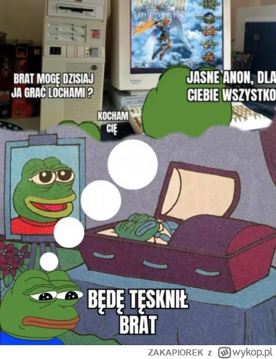 ZAKAPIOREK - #smutnypepe #codziennepepe #memy