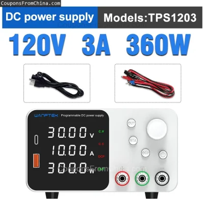 n____S - ❗ WANPTEK TPS1203 Lab Bench Power Supply 360W
〽️ Cena: 79.89 USD (dotąd najn...