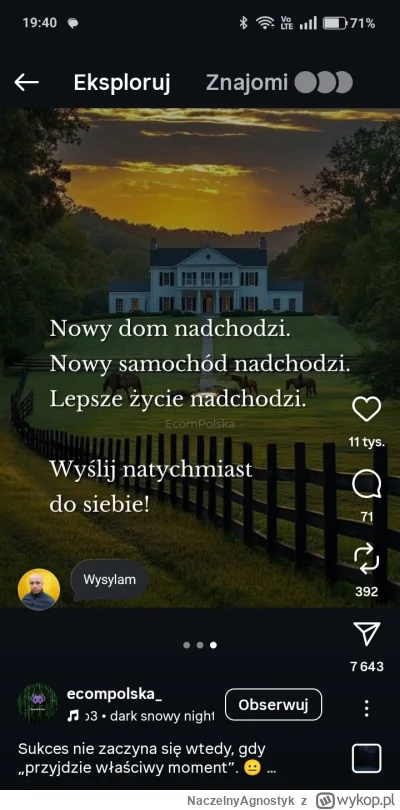 NaczelnyAgnostyk - #sebcel WYSYŁAM