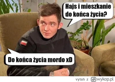 vytah - @XpedobearX: Może dostał mieszkanie do końca życia