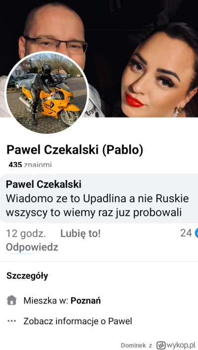 Dominek - Nie bądź jak przygłup Paweł z Poznania i pamiętaj, że to Ruscy nas zaatakow...