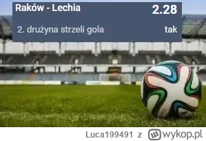 Luca199491 - PROPOZYCJA 28.04.2023
Spotkanie: Raków - Lechia
Bukmacher: STS
Typ: gol ...