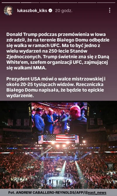 Besalama - Impreza za rok ( ͡º ͜ʖ͡º)
#ciekawostki #trump #mma #usa