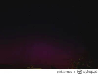 pinktonguy - #zorza #zorzapolarna #astronomia Jarocin wlkp. godzina 23:00, północ