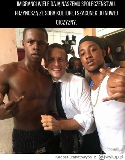 KacperGranatowy55 - Makaron to niech najpierw odeśle swoich imigrantów, tam z skąd pr...