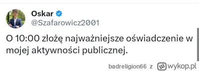 badreligion66 - #polityka Będę sygnalistą Giertycha!