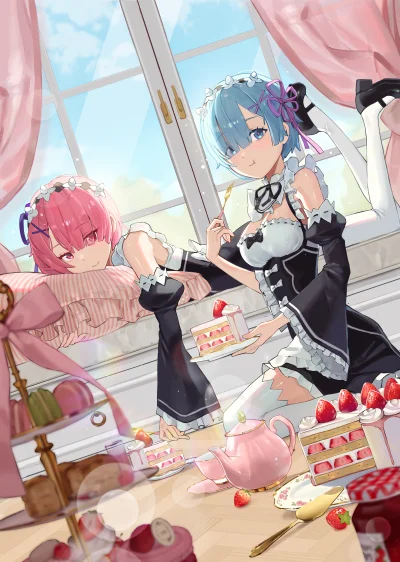 OttoFlick - #randomanimeshit #anime #maid #rezerokarahajimeruisekaiseikatsu #ram #rem...