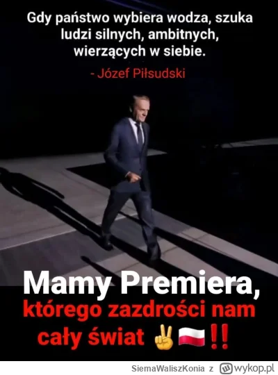SiemaWaliszKonia - Donald Tusk zbawiciel Polski, dziękujemy za te piękne dwa lata 💪�...