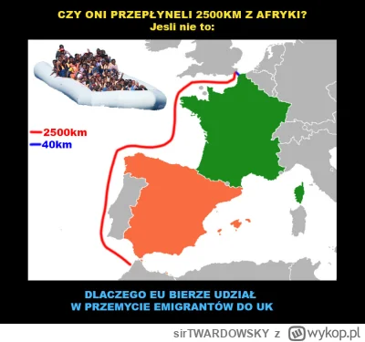 sirTWARDOWSKY - ktos mi moze to wyjasnic, wiecie ze francja/eu robi uk to co białoruś...