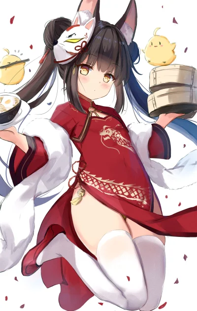 zabolek - #anime #randomanimeshit #nagato #azurlane #kitsunemimi