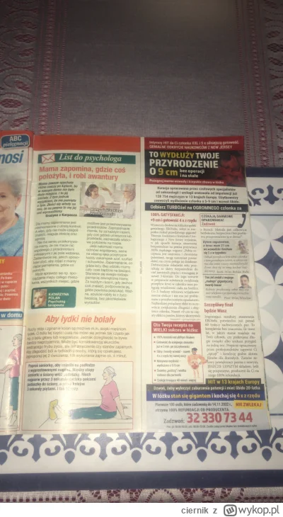 ciernik - Chodzi o reklamę po prawej. To było w prawdziwym wydaniu Chwili dla Ciebie,...