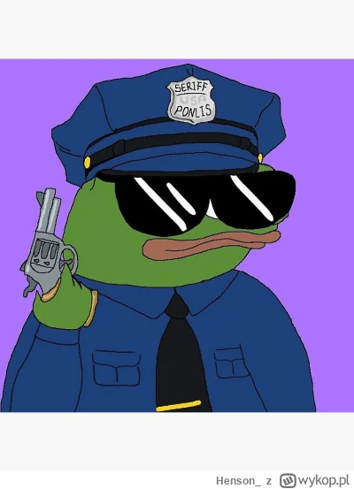 Henson_ - skąd taka pogarda dla ludzi pracujących w policji albo chcących isc na poli...