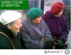 Azorek77 - Na przykładzie tego jak się zachowują w tym kraju starzy ludzie widać idea...
