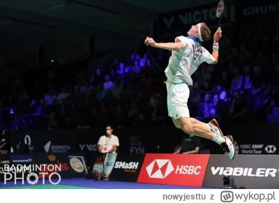nowyjesttu - Viktor Axelsen (ur. 1994)- obecnie najlepszy badmintonista świata. Ten D...