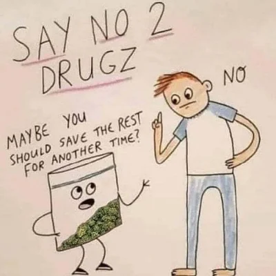 Belzdron - Powiedz NIE narkotykom. 

#heheszki #narkotykizawszespoko #humorobrazkowy