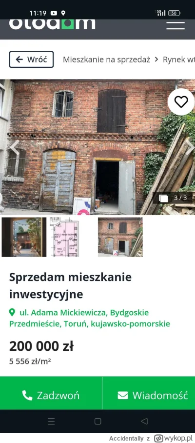 Accidentally - Ostatnio głośno było o "mieszkaniach inwestycyjnych". Jest tu jakiś fl...