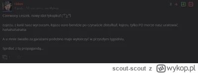 scout-scout - @rbbxx: Widać jak ty przywiązujesz uwagę do Polskiego języka. 
Jak już ...