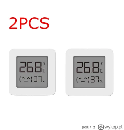 polu7 - 2pcs Xiaomi Mijia LYWSD03MMC Thermometer 2 w cenie 9.99$ (39.97 zł) | Najniżs...