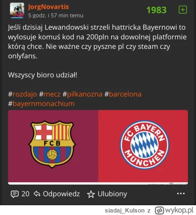 siadaj_Kulson - @bart88uk czy ty masz rozum i godność człowieka?